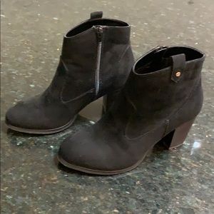 Kurt Geiger Suede Black Boots, Miss KG